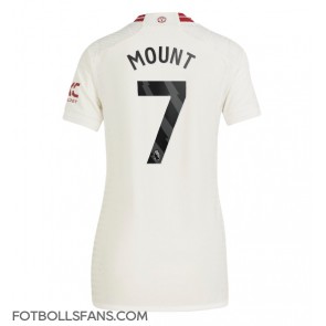 Manchester United Mason Mount #7 Replika Tredje Tröja Damer 2023-24 Kortärmad